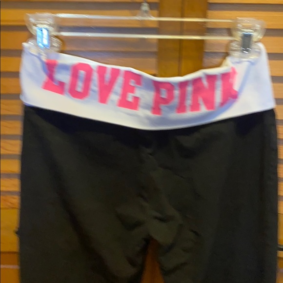EUC / VS Pink crop yoga pants - Picture 3 of 5